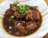A picture of step 4 of Electric Cooker Braised Beef Brisket and Beef Noodle Soup.