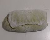 Foto langkah ke 20 dari resep Flaxseeds Pandan Swirl Sourdough Bread.