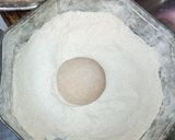 A picture of step 2 of Roti with chicken salan.