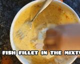 A picture of step 7 of Japanese fried fish with microwave rice.