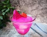 Cara Membuat Dragon Fruit amp Strawberry Smoothies 3