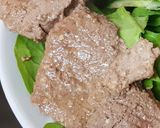 A picture of step 3 of My Garlic steaks.