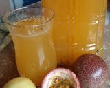 A picture of step 2 of Passion juice with cinnamon water(Vit C boost your immune system.