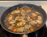 Foto del paso 5 de la receta: Pollo en salsa de olivada de Aragón