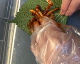 Hình bước làm 2 của món Kim chi lá vừng