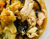 Pumpkin Cabbage Chicken Stew (Made in Rice Cooker) recipe step 4 photo