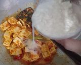 Foto langkah ke 5 dari resep Udang Tahu Kuah Pedas.