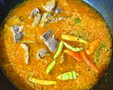 Foto langkah ke 3 dari resep Gulai Hati Sapi.