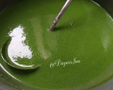 Foto langkah ke 1 dari resep Puding Lumut Coklat Duo.