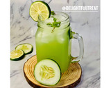 A picture of step 3 of Cucumber drink.