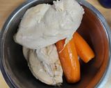 Foto del paso 1 de la receta: Salsa cremosa con pechuga de pollo