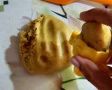 A picture of step 6 of Kesar-Pista Mawa Modak.