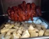 A picture of step 5 of Alambre al Pastor.