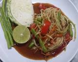 ส้มตำปลาร้า วิธีทำสูตร 6 รูป