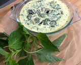 A picture of step 11 of Green Amaranth Leaves Kadhi.