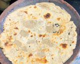 A picture of step 1 of Bajra Roti.