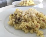 Foto del paso 13 de la receta Risotto de jamón y champiñones improvisado