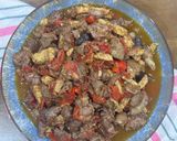 Foto langkah ke 4 dari resep Sambal Goreng Tempe Hati Ampela.
