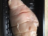 Tasty pan fried chicken breast