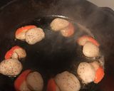 A picture of step 3 of Scallops- cook in 5-8 mins keto.