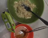 Foto langkah ke 1 dari resep Puding Pisang oats kukus(Kreasi oatmeal untuk diet).