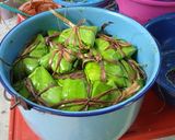 Foto del paso 13 de la receta: Tamal de mole negro en hoja de palma de plátano