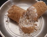 A picture of step 11 of Wheat and hand pound rice puttu.