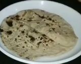 A picture of step 1 of Leftover roti | roti wrap.