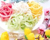 Hình bước làm 7 của món Mứt dừa ngũ sắc