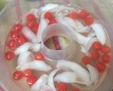 Foto langkah ke 2 dari resep Agar2 Merah Putih.
