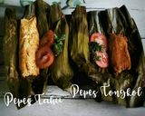 Foto langkah ke 4 dari resep 26. Pepes Tongkol dan Pepes Tahu.