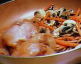 里雞肉雙菇炊飯的食譜步驟4照片