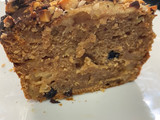Torta de manzana, nueces y dátiles