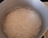 A picture of step 1 of Bhindi Rice Fry.