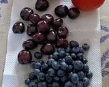 Kanalas, kevert gyümölcsös süti recept fázis 1 fotója