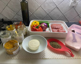 Foto del paso 1 de la receta: Rollo de carne picada rellena en salsa