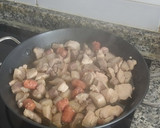 Foto del paso 1 de la receta: Arroz con ibéricos y verdura