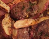 A picture of step 7 of Cheese stuffed Köfte.