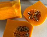 A picture of step 1 of Butternut and Bean Soup.