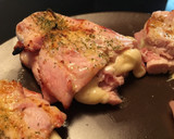 Foto del paso 4 de la receta: Pechugas de pavo, jamón de York y queso