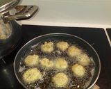 Foto del paso 11 de la receta: Sopa de pollo con bolitas crujientes de calabacín