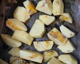 عکس مرحله 4 از دستور بشقاب مرغ وجگر و سیب زمینی در ایرفرایر