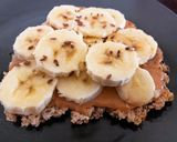 Foto del paso 2 de la receta: Panqueque vegano Súper Fácil y Súper SALUDABLE! Sin azúcar ❌ da mucha saciedad!