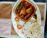 A picture of step 4 of Tikka Gobi Masala.