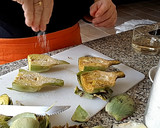 Foto del paso 3 de la receta: Bacalao con Alcachofas