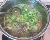 Hình bước làm 3 của món Cá chuồn nấu khổ qua