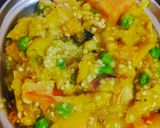 A picture of step 3 of Baigan bharta.