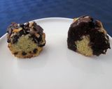 Foto del passaggio 10 della ricetta Ciambella Marmorizzata Cacao e Cocco