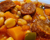 Foto del paso 7 de la receta: Garbanzos con calabaza y chorizo