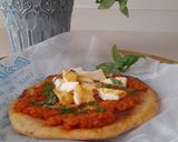 Foto del paso 3 de la receta: Torta Rosales con sobrasada y queso